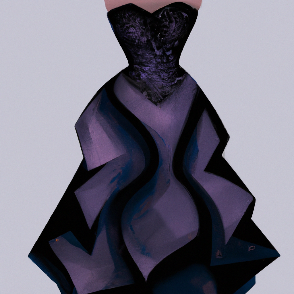 illustration of a luxury dress, modern design, for the web, cute, happy, 4k, high resolution, trending in artstation